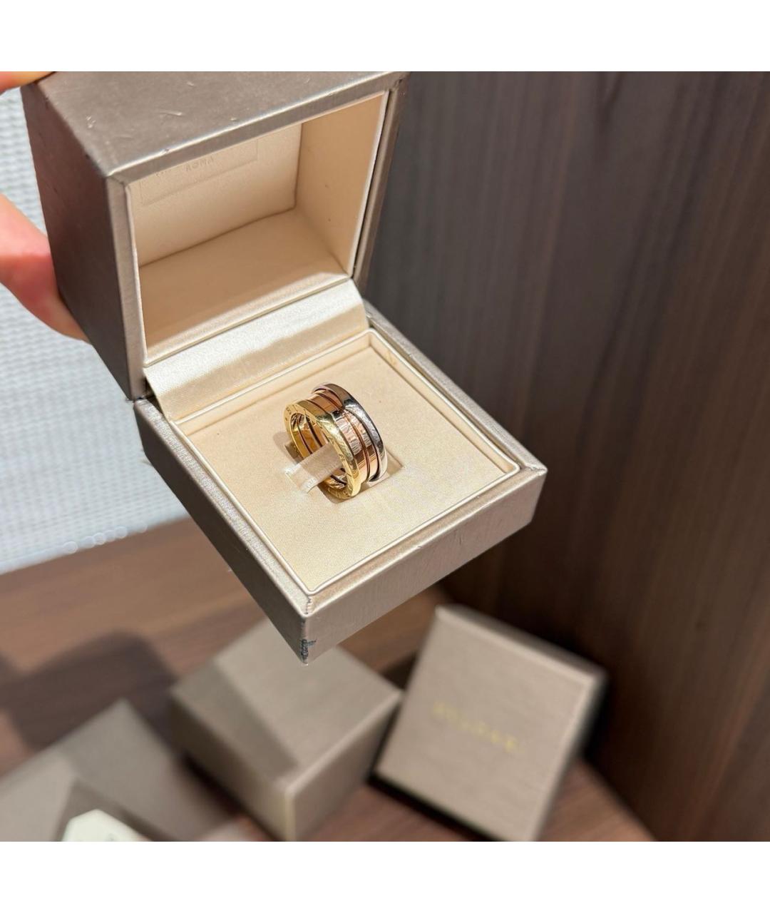 BVLGARI Золотое кольцо из розового золота, фото 4