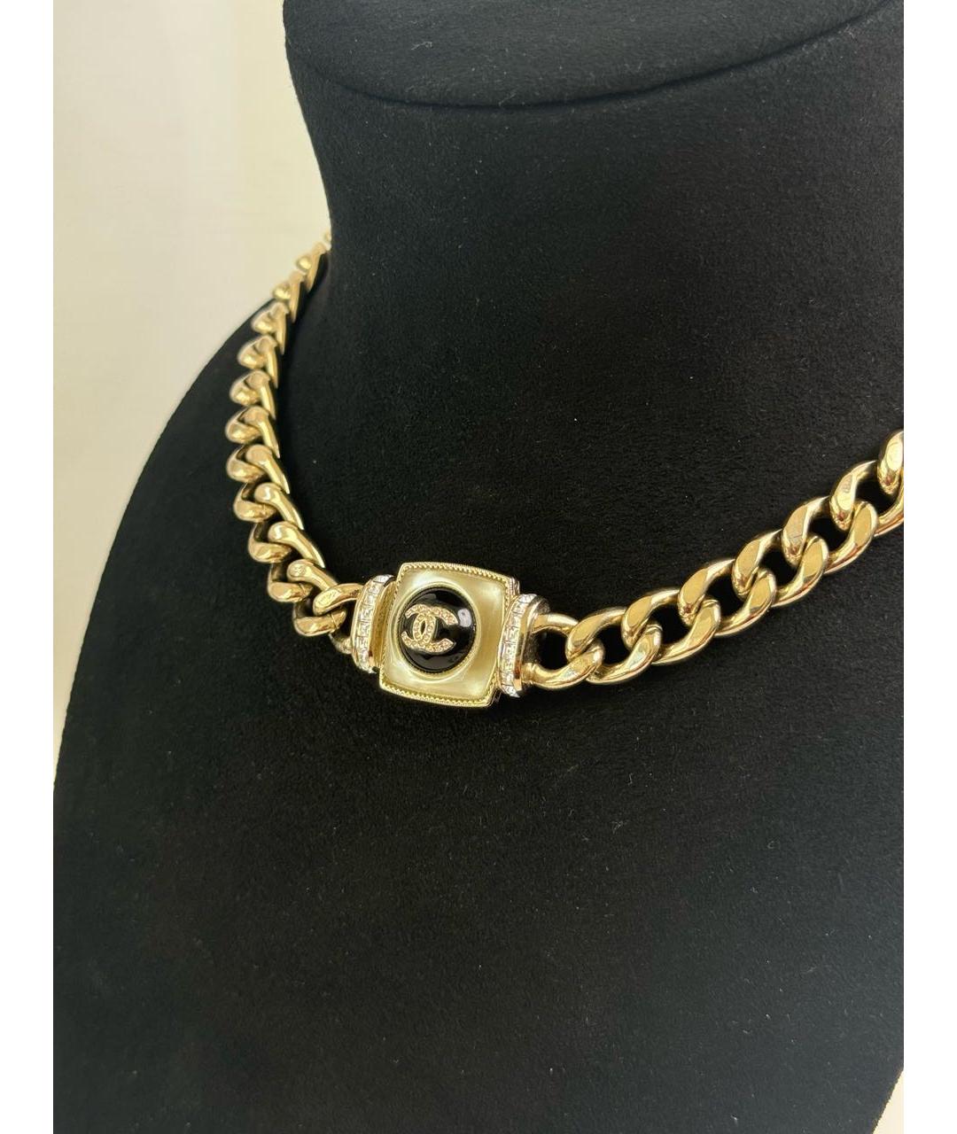 CHANEL Золотое колье, фото 6