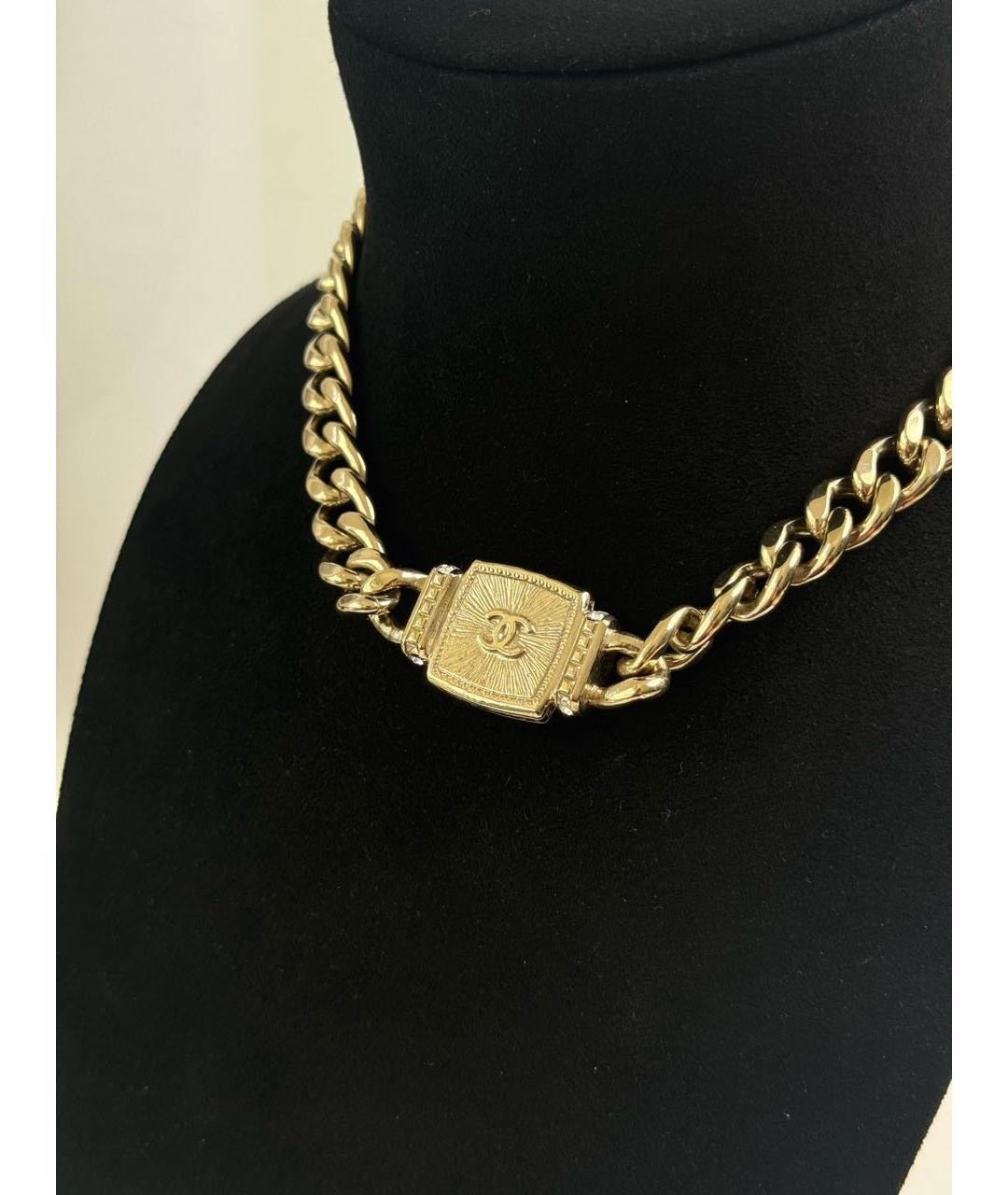 CHANEL Золотое колье, фото 2
