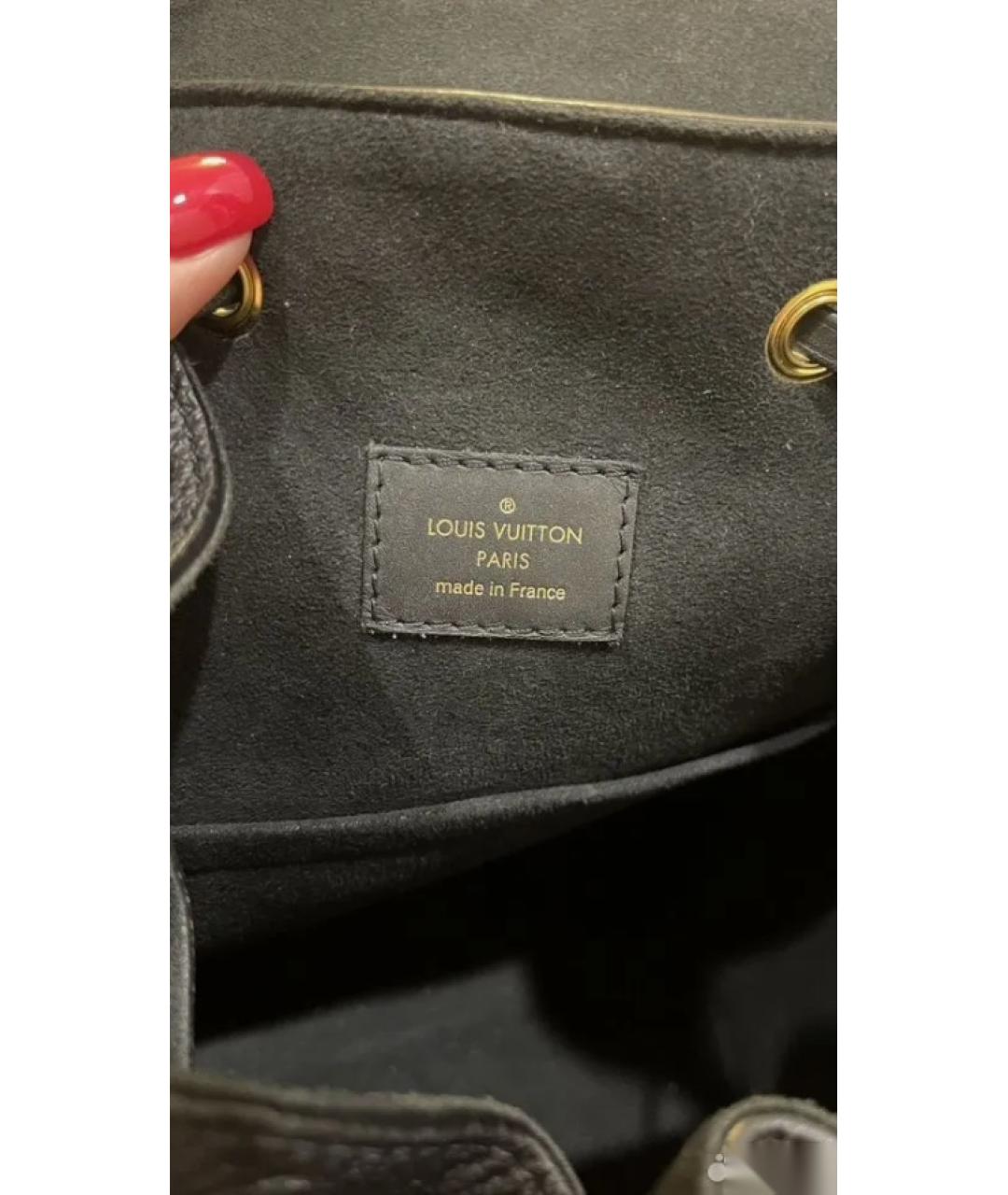 LOUIS VUITTON Черный рюкзак, фото 2