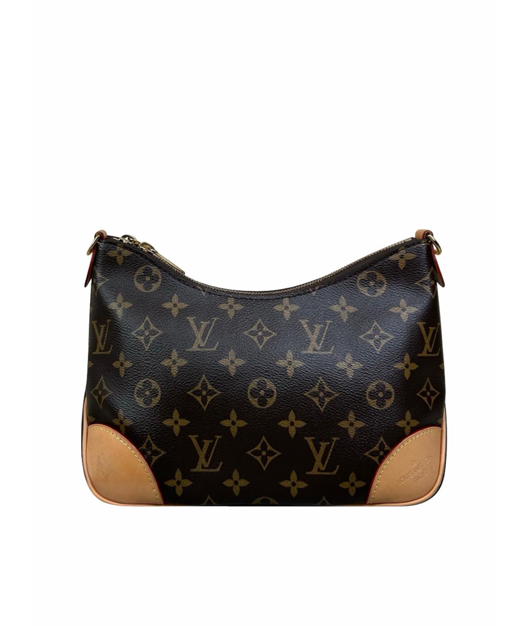LOUIS VUITTON Коричневая сумка через плечо, фото 1