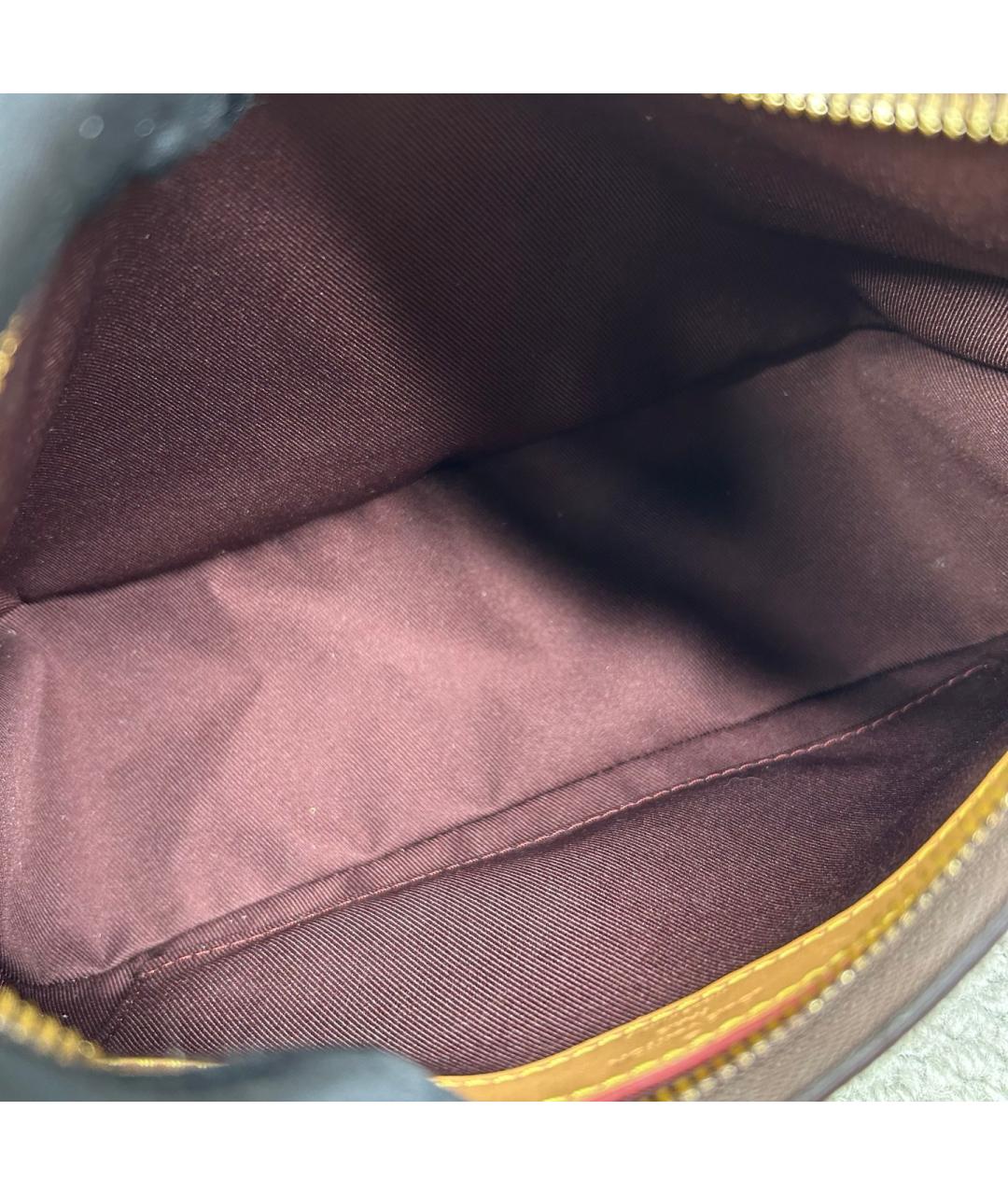 LOUIS VUITTON Коричневая сумка через плечо, фото 4