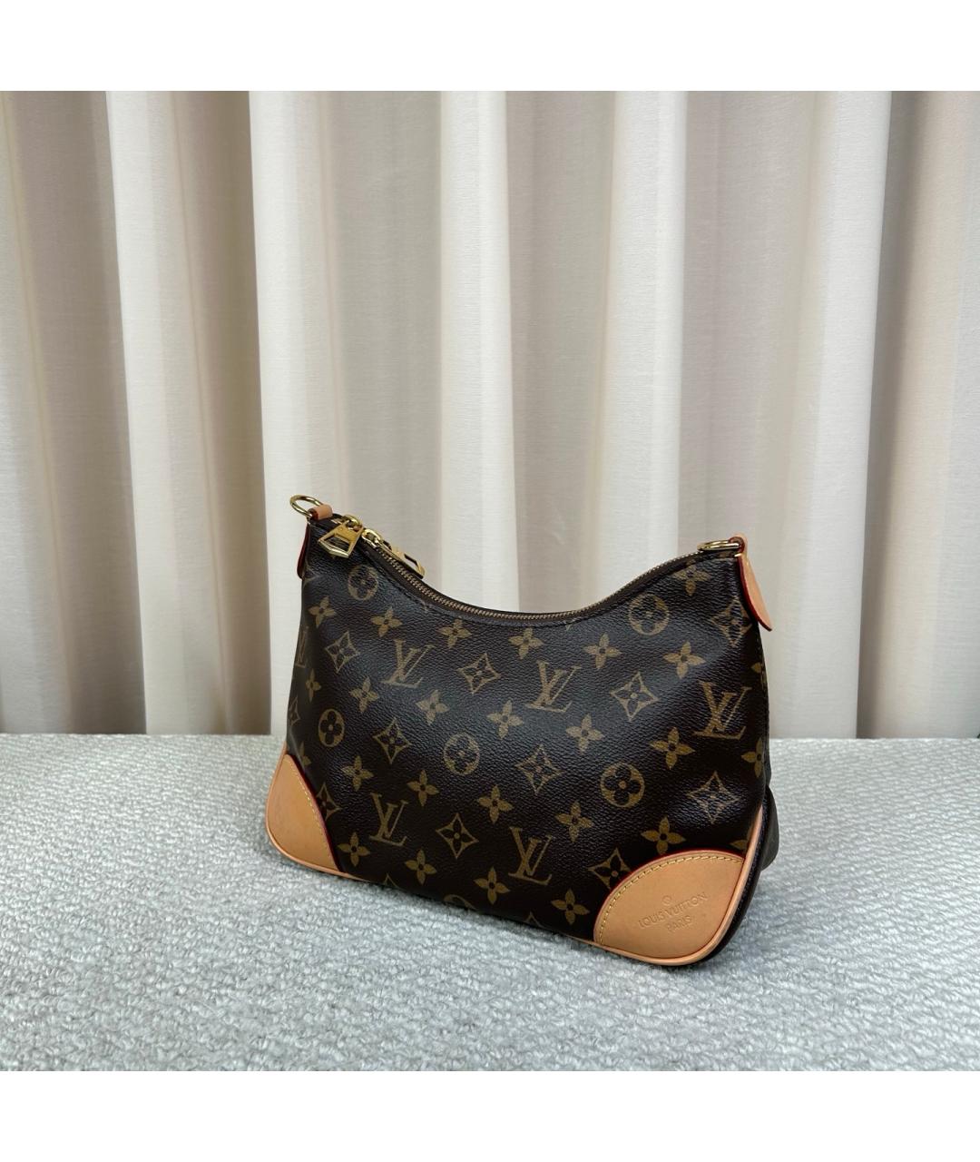 LOUIS VUITTON Коричневая сумка через плечо, фото 5
