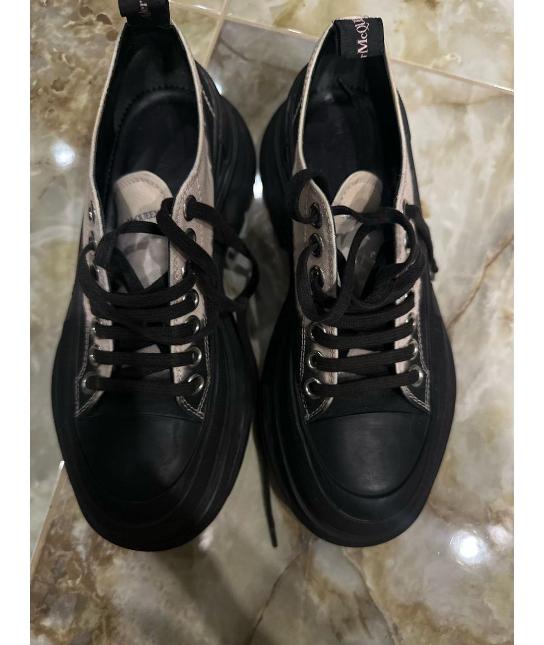 MCQ ALEXANDER MCQUEEN Черные кроссовки, фото 2