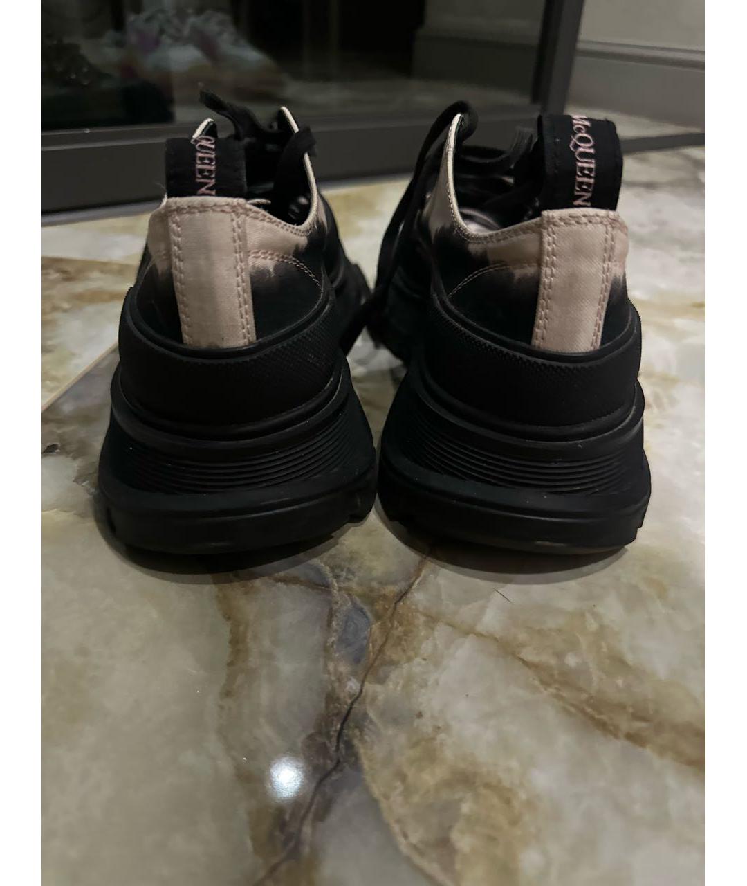 MCQ ALEXANDER MCQUEEN Черные кроссовки, фото 4