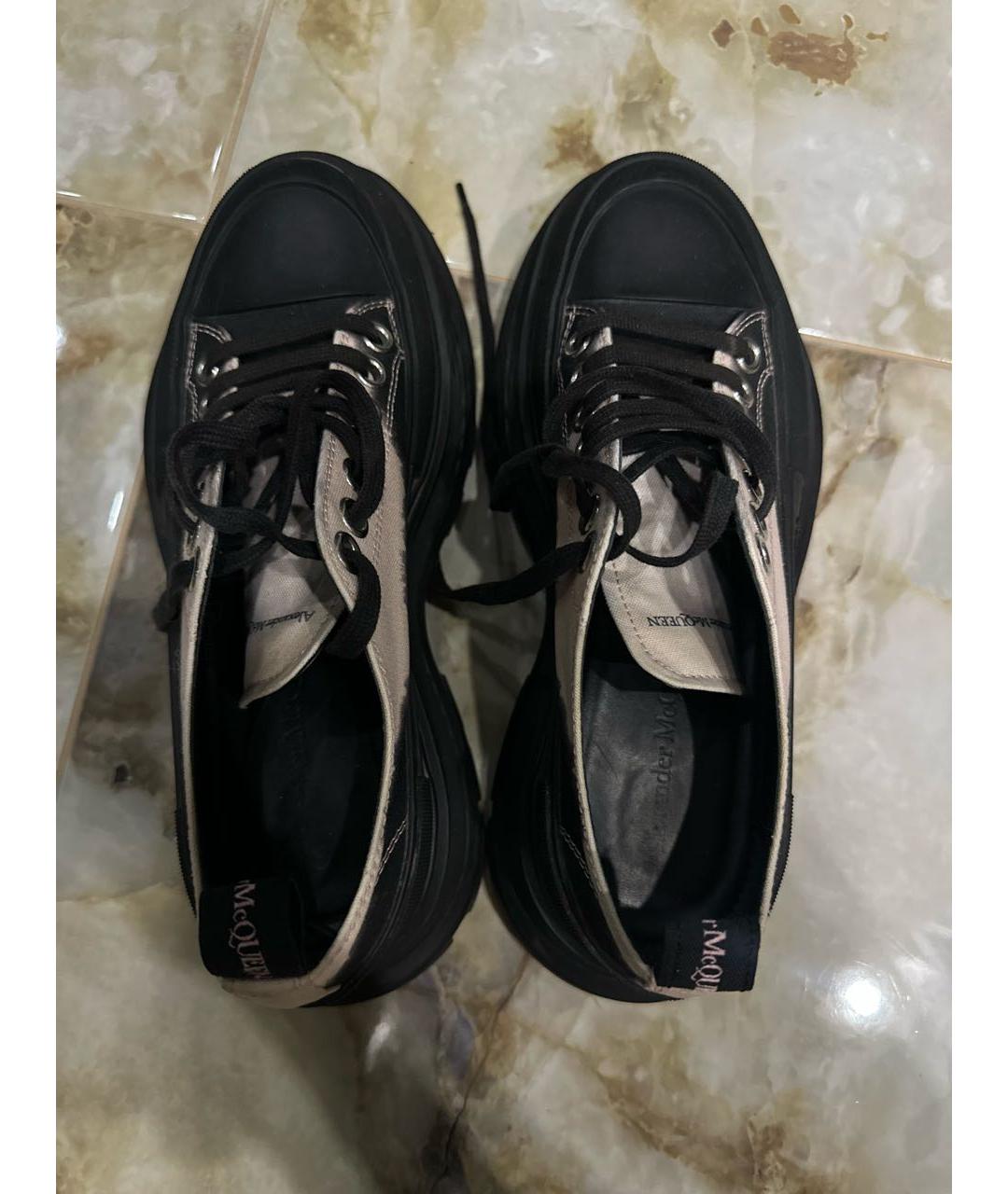 MCQ ALEXANDER MCQUEEN Черные кроссовки, фото 3