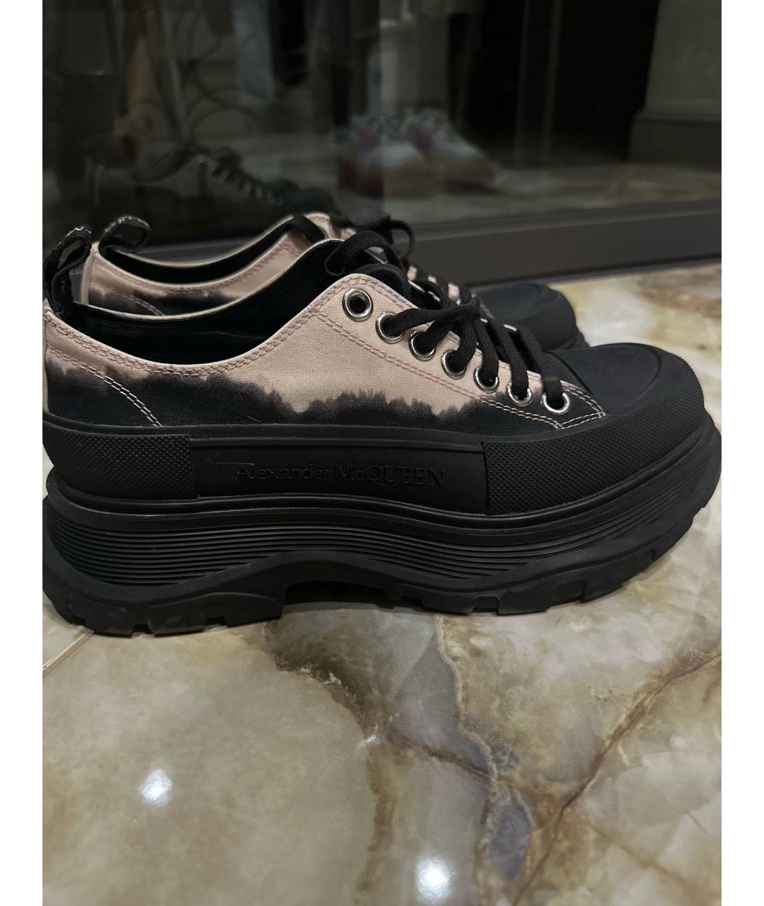 MCQ ALEXANDER MCQUEEN Черные кроссовки, фото 5