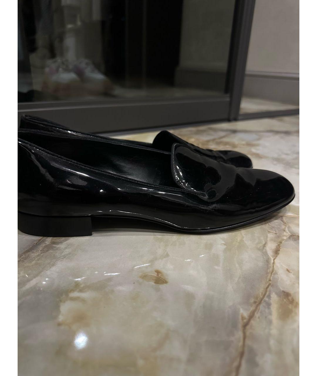 SAINT LAURENT Черные лоферы, фото 5