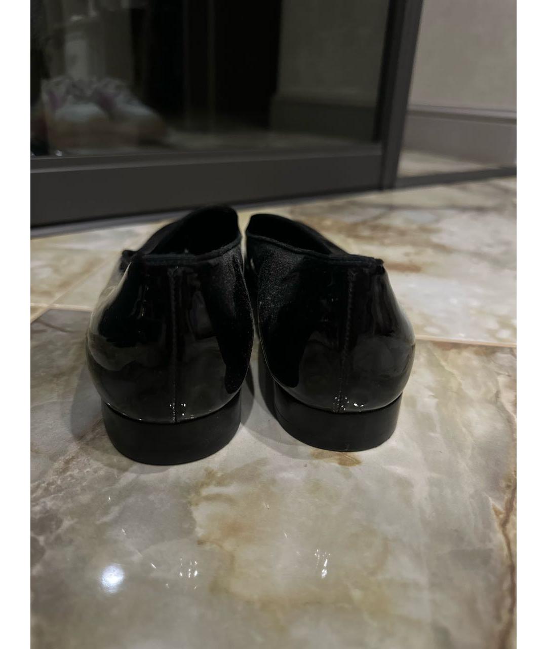 SAINT LAURENT Черные лоферы, фото 4