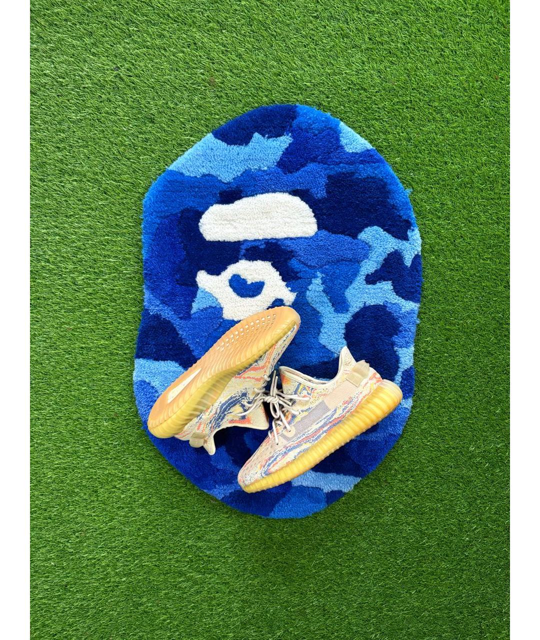 ADIDAS YEEZY Мульти синтетические низкие кроссовки / кеды, фото 7