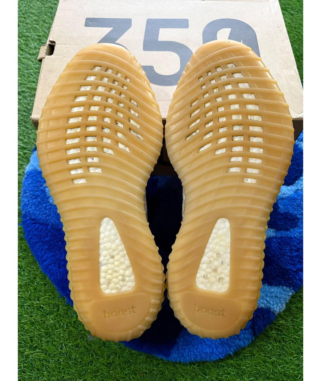 ADIDAS YEEZY Мульти синтетические низкие кроссовки / кеды, фото 5