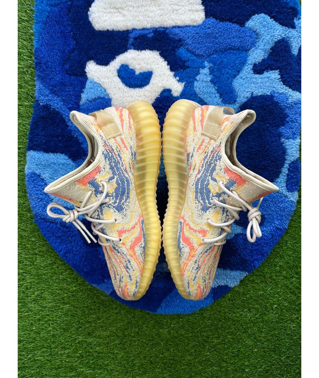 ADIDAS YEEZY Мульти синтетические низкие кроссовки / кеды, фото 3
