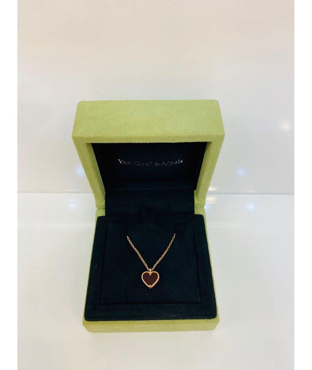 VAN CLEEF & ARPELS Красное колье из желтого золота, фото 5