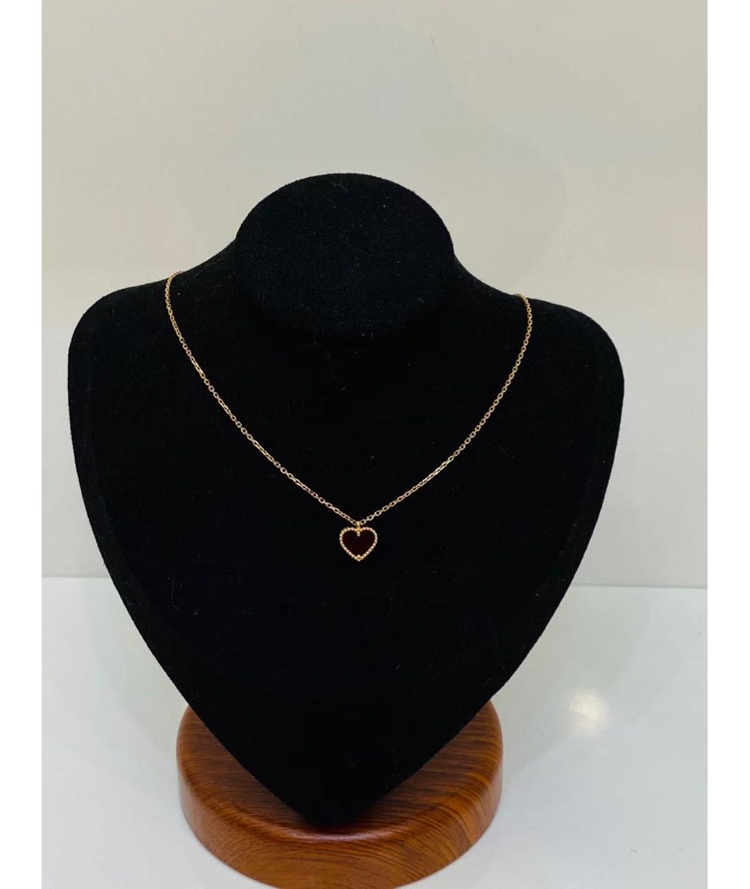 VAN CLEEF & ARPELS Красное колье из желтого золота, фото 2