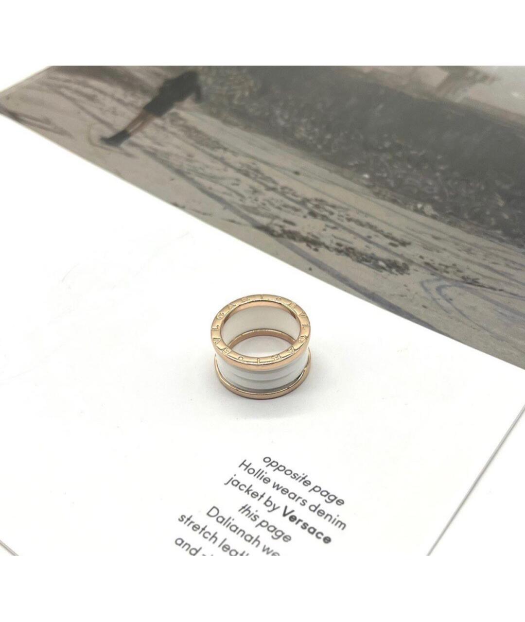 BVLGARI Золотое кольцо из розового золота, фото 2