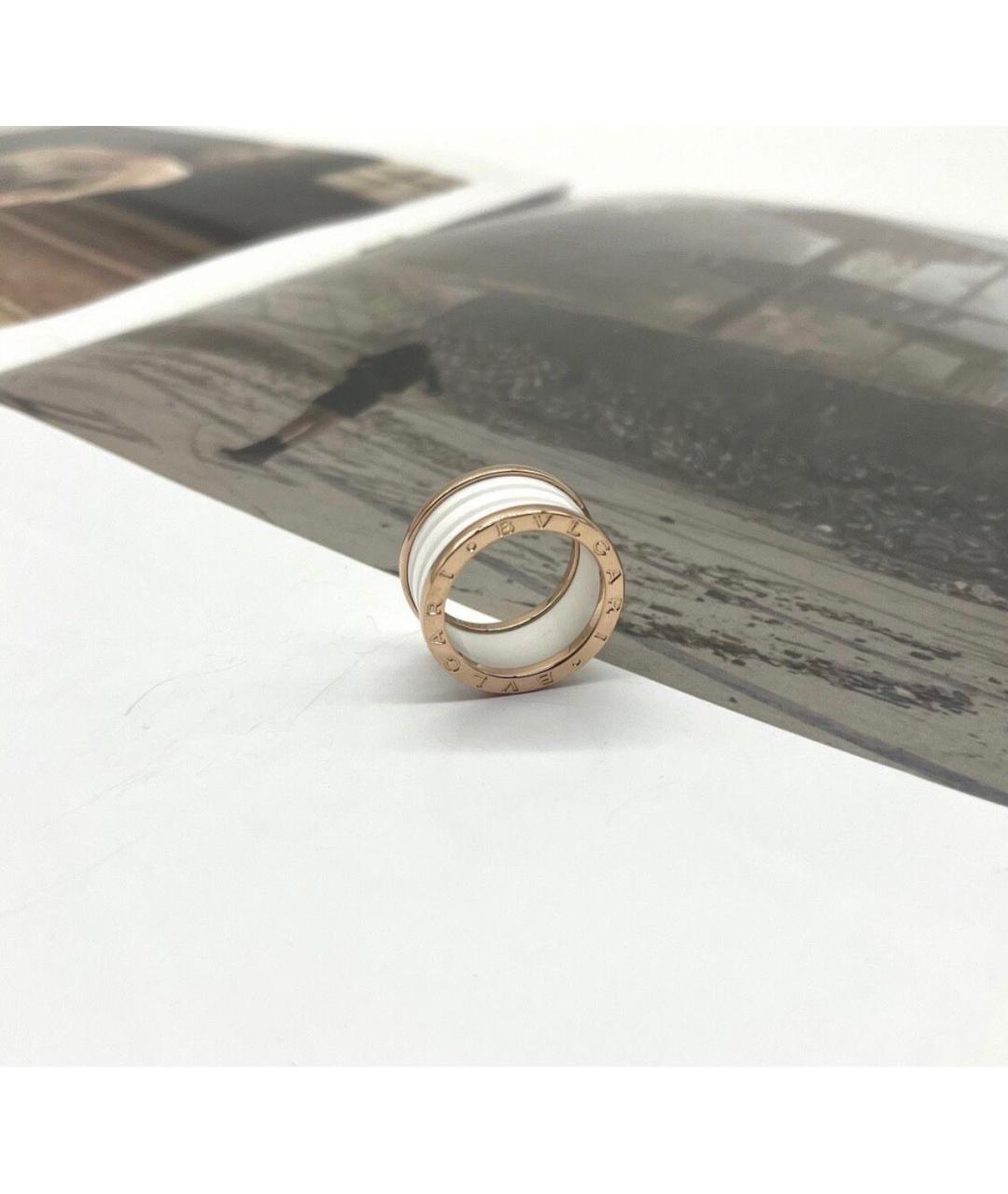 BVLGARI Золотое кольцо из розового золота, фото 5