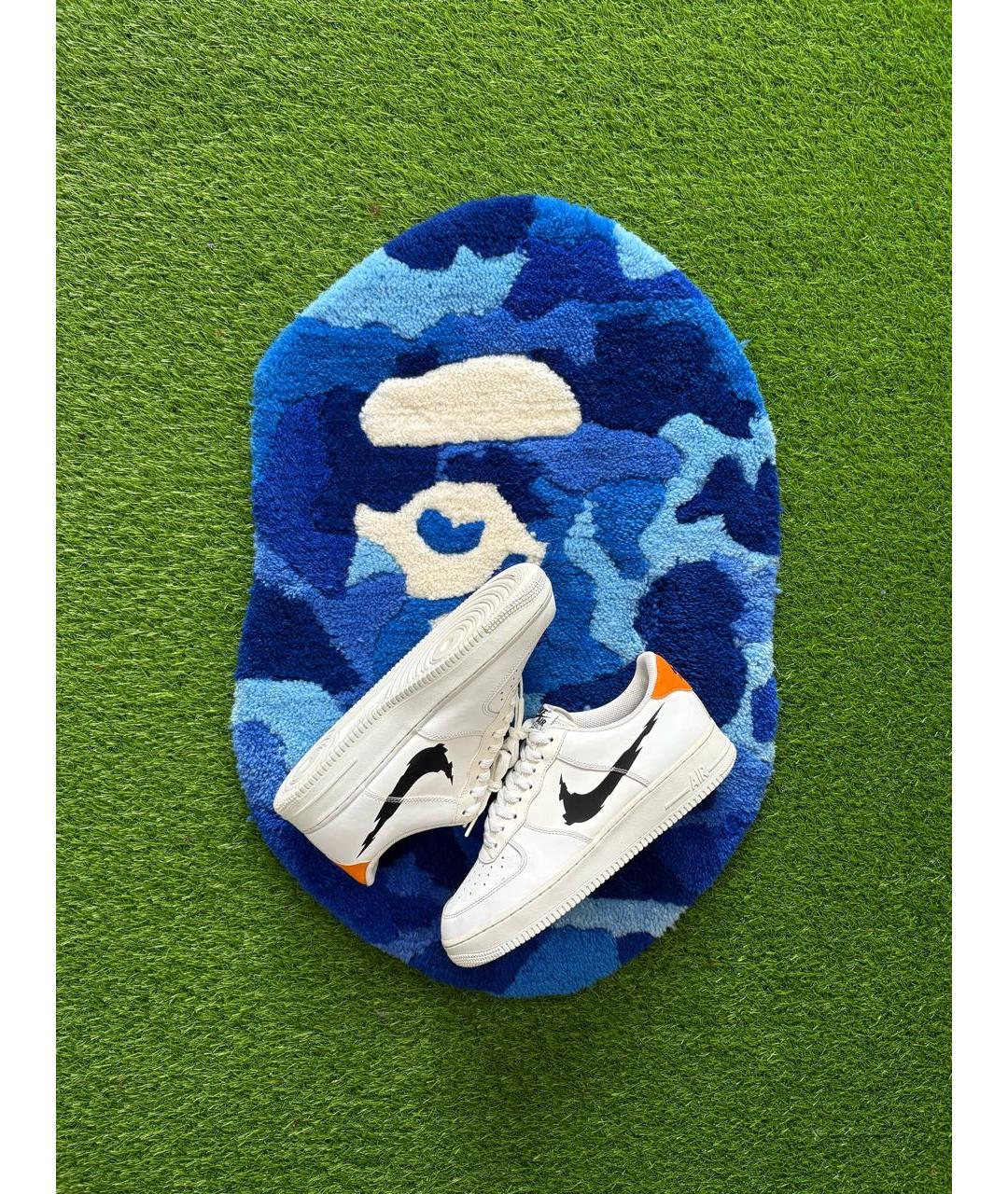 NIKE Белые кожаные низкие кроссовки / кеды, фото 7