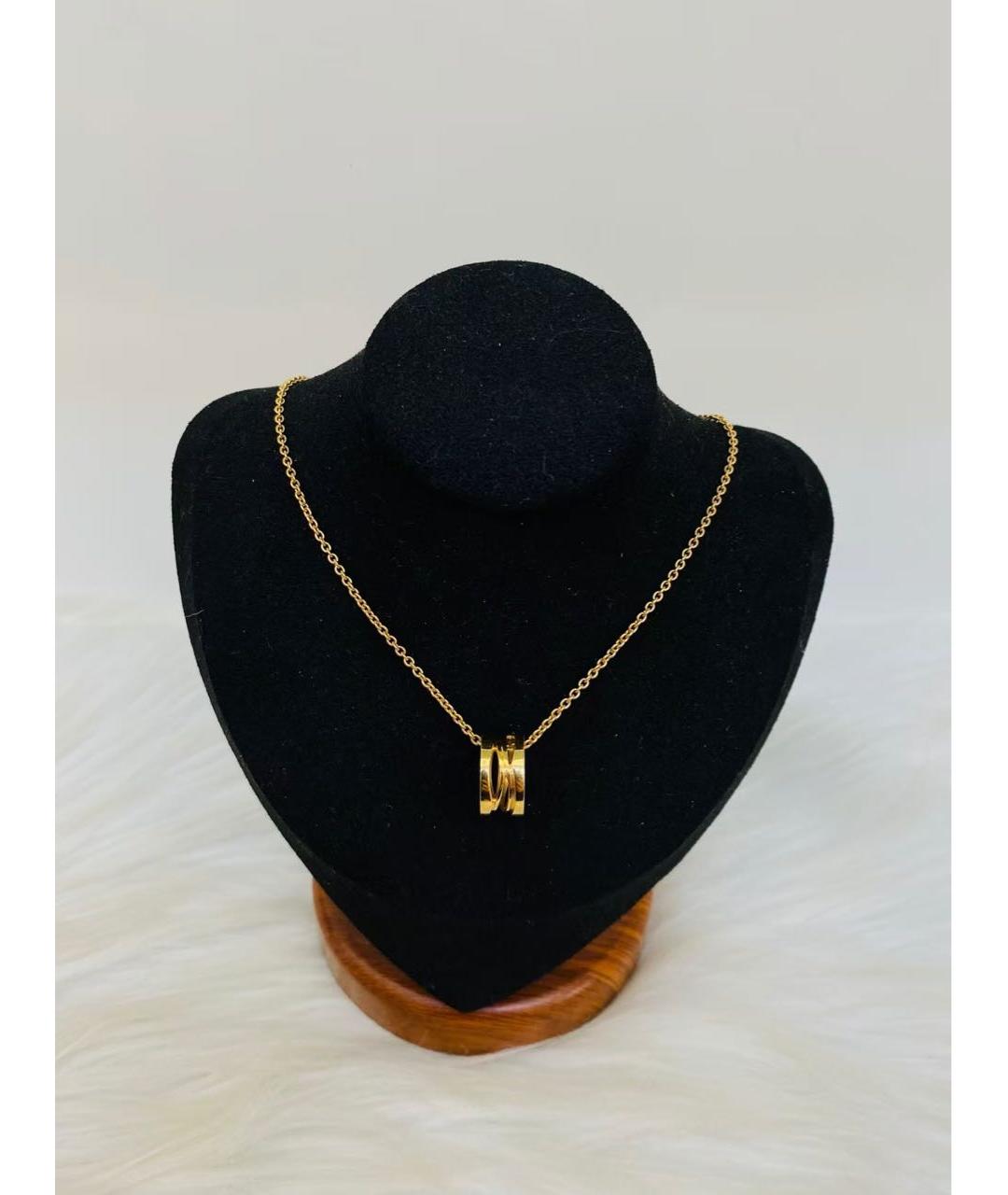 BVLGARI Желтое колье из желтого золота, фото 7