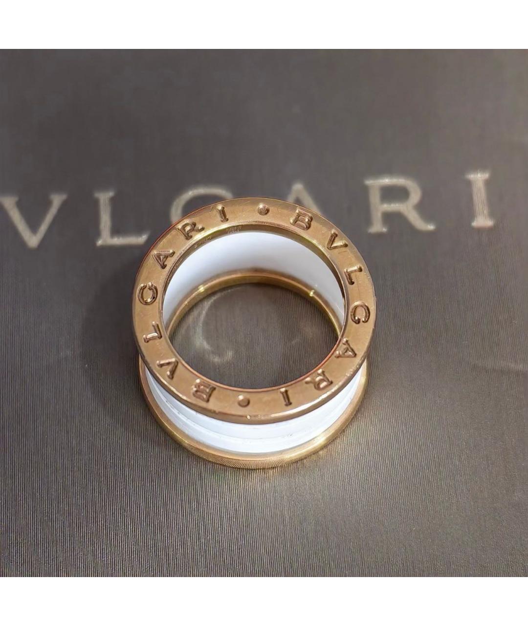 BVLGARI Золотое кольцо из розового золота, фото 3