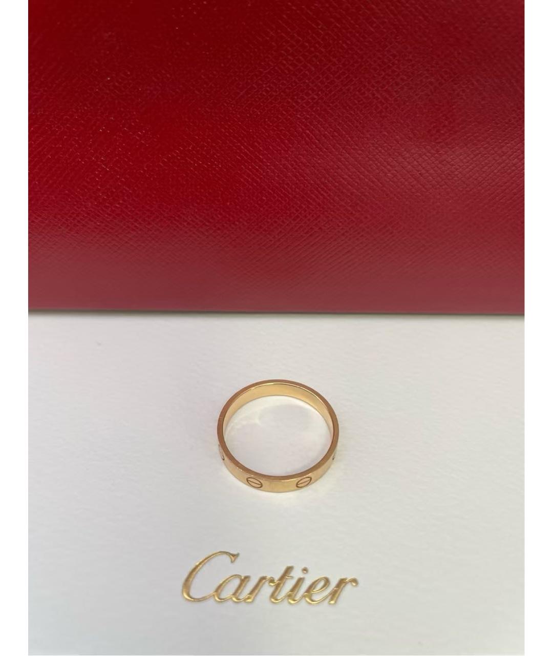 CARTIER Желтое кольцо из желтого золота, фото 3