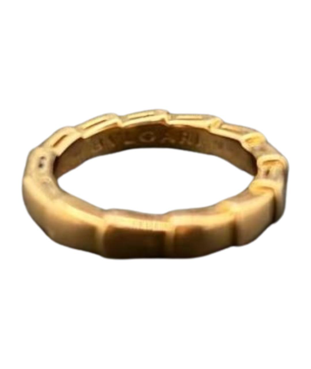 BVLGARI Желтое кольцо из желтого золота, фото 1