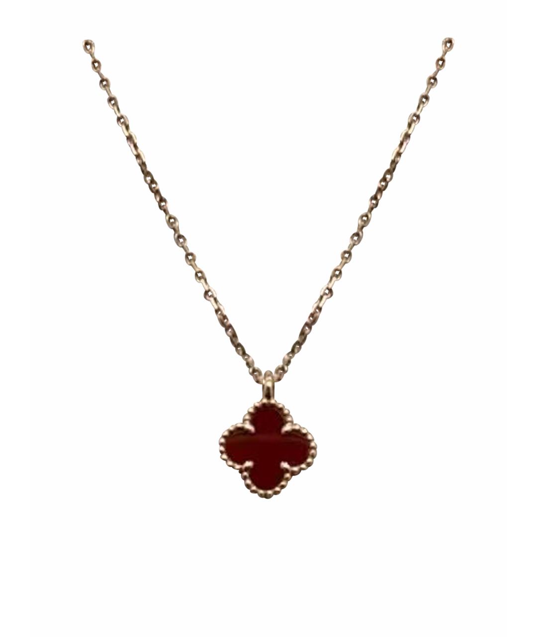 VAN CLEEF & ARPELS Красное колье из розового золота, фото 1