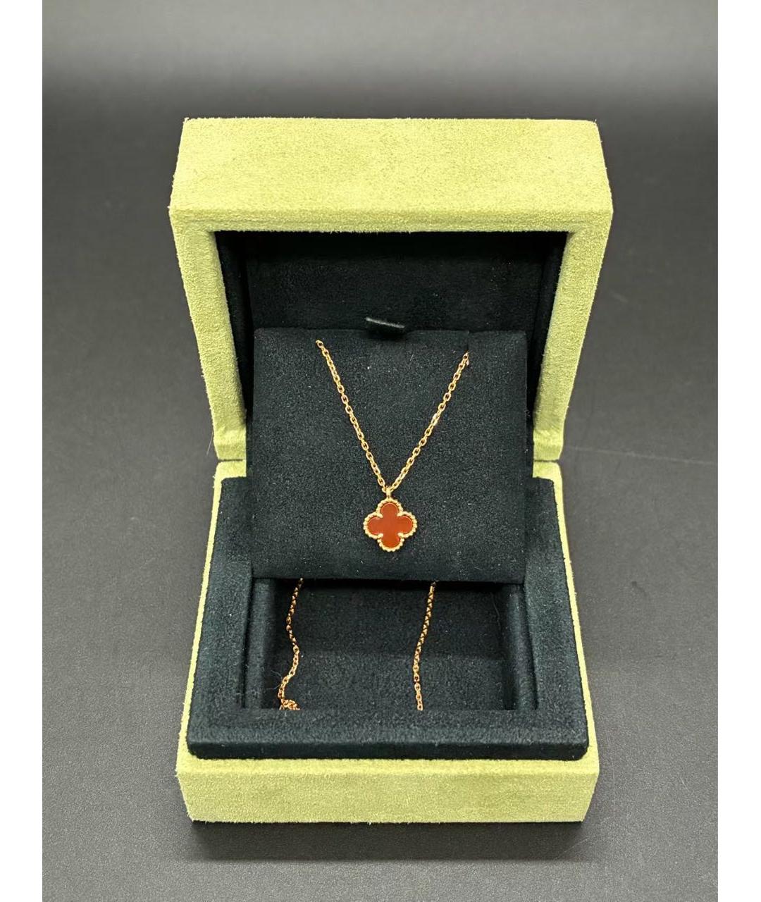 VAN CLEEF & ARPELS Красное колье из розового золота, фото 5