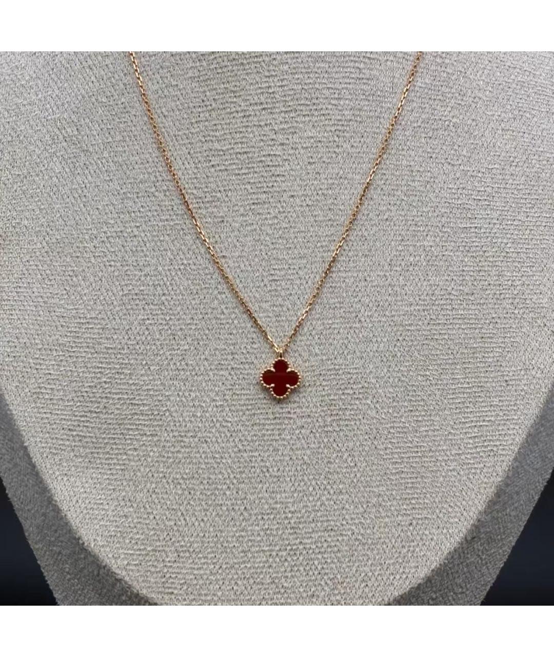 VAN CLEEF & ARPELS Красное колье из розового золота, фото 7