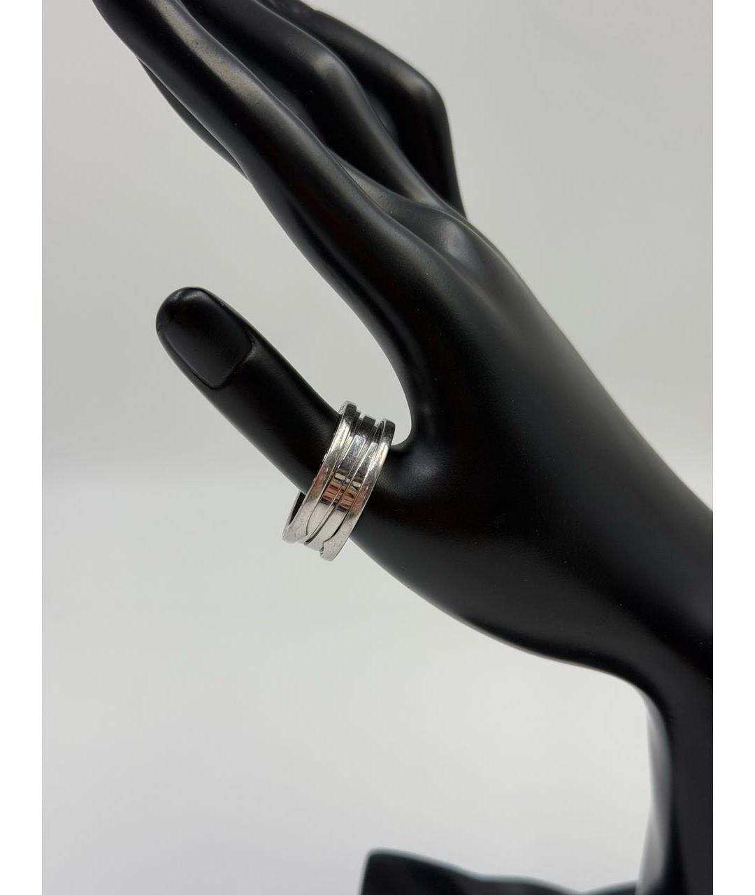 BVLGARI Серебряное кольцо из белого золота, фото 5