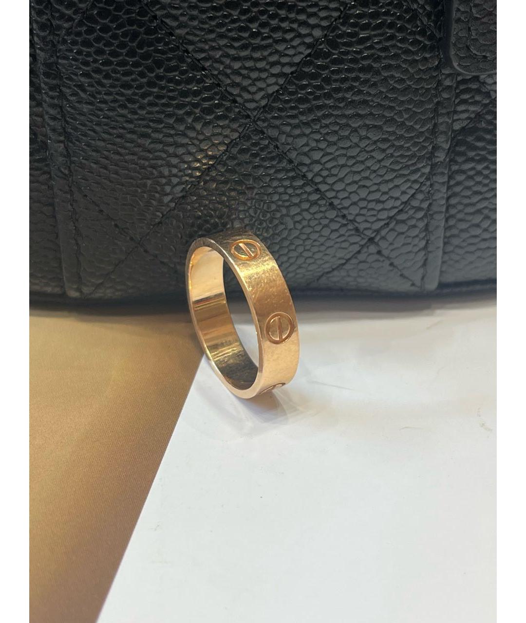 CARTIER Золотое кольцо из розового золота, фото 5