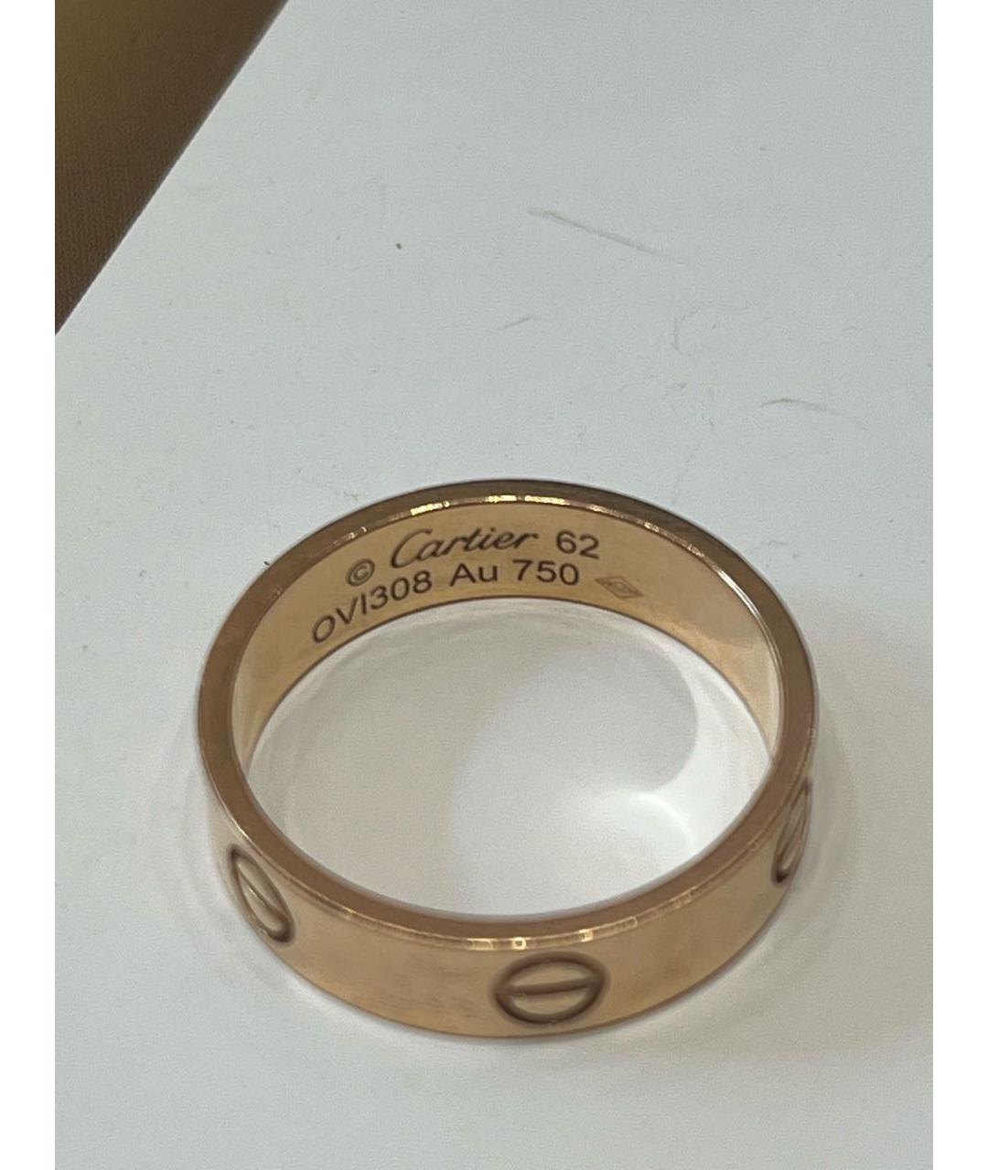 CARTIER Золотое кольцо из розового золота, фото 4