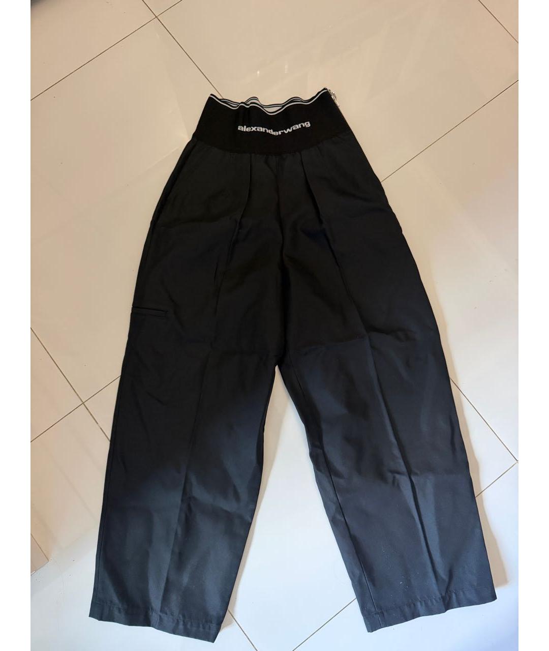 ALEXANDER WANG Черные брюки широкие, фото 5