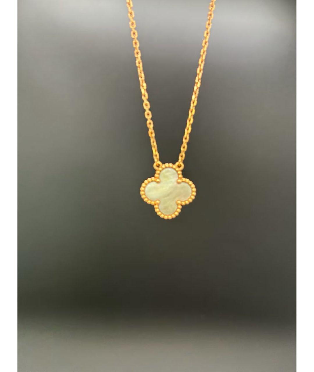 VAN CLEEF & ARPELS Золотое деревянное колье, фото 2