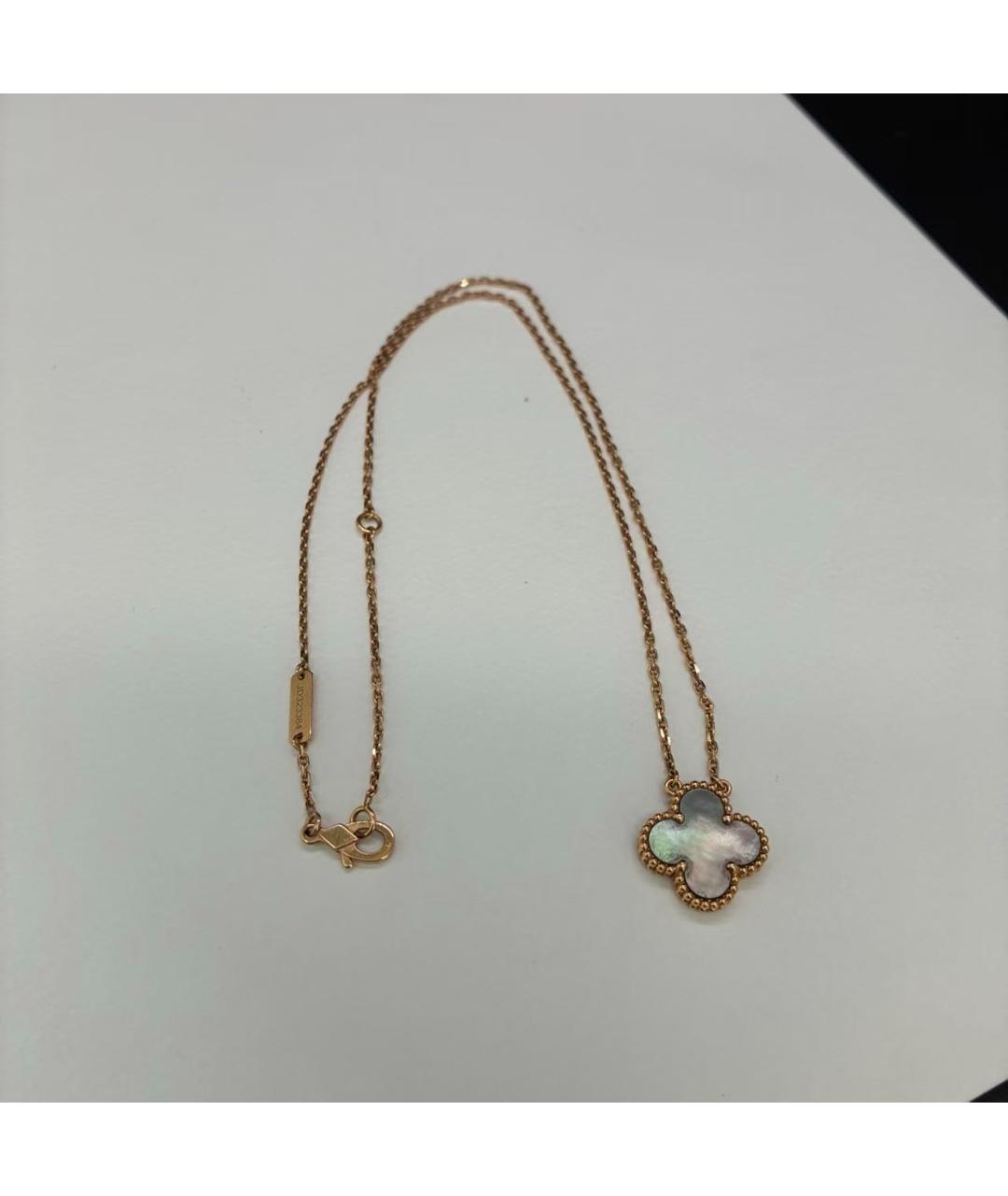 VAN CLEEF & ARPELS Золотое деревянное колье, фото 4