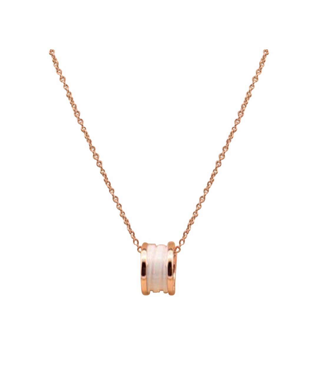 BVLGARI Золотое колье из розового золота, фото 1