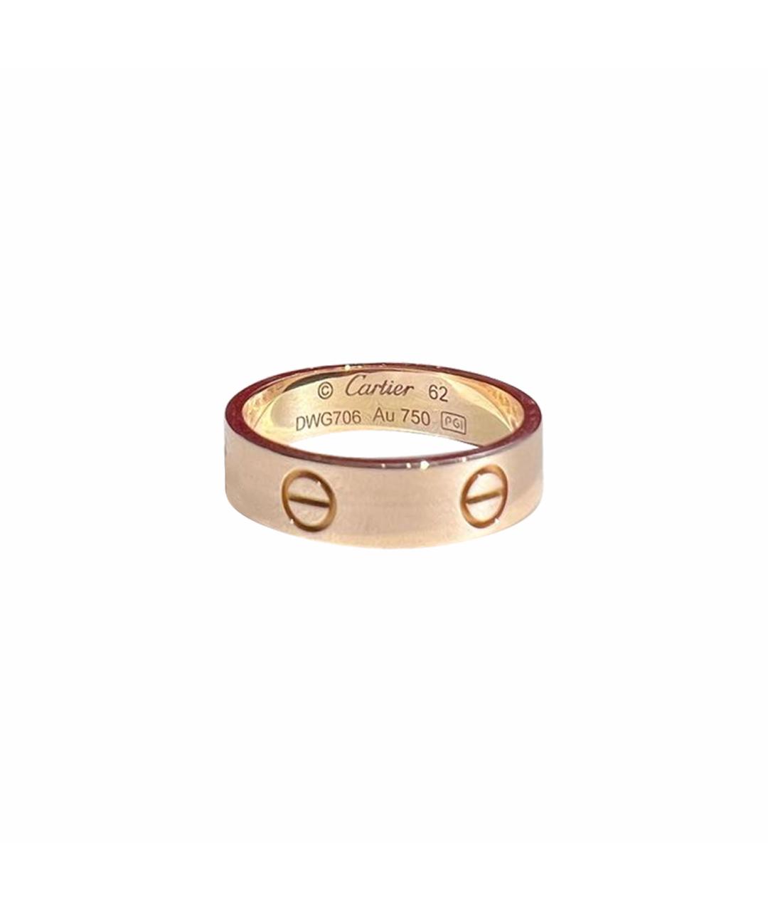 CARTIER Золотое кольцо из розового золота, фото 1