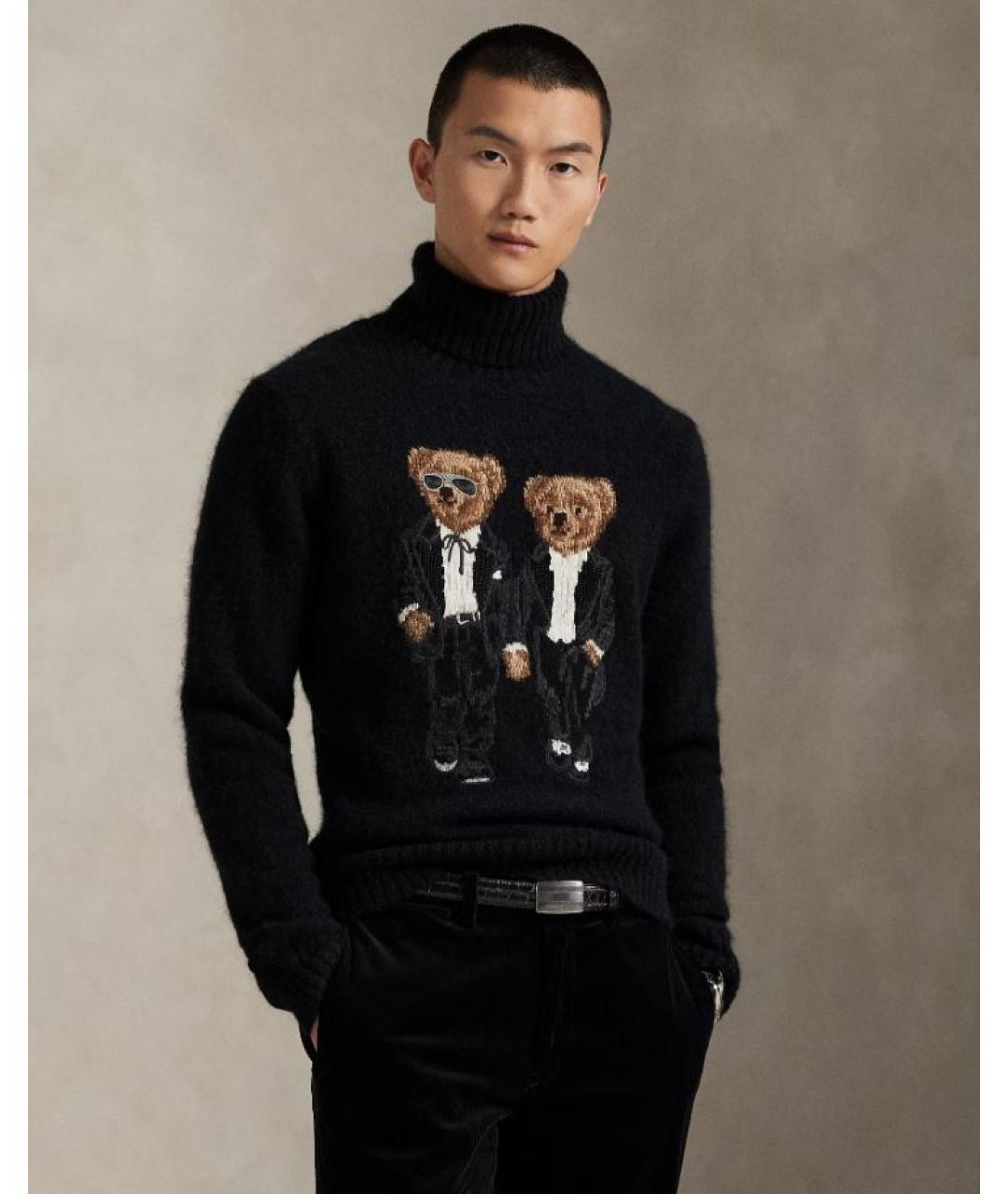 POLO RALPH LAUREN Черный джемпер / свитер, фото 2