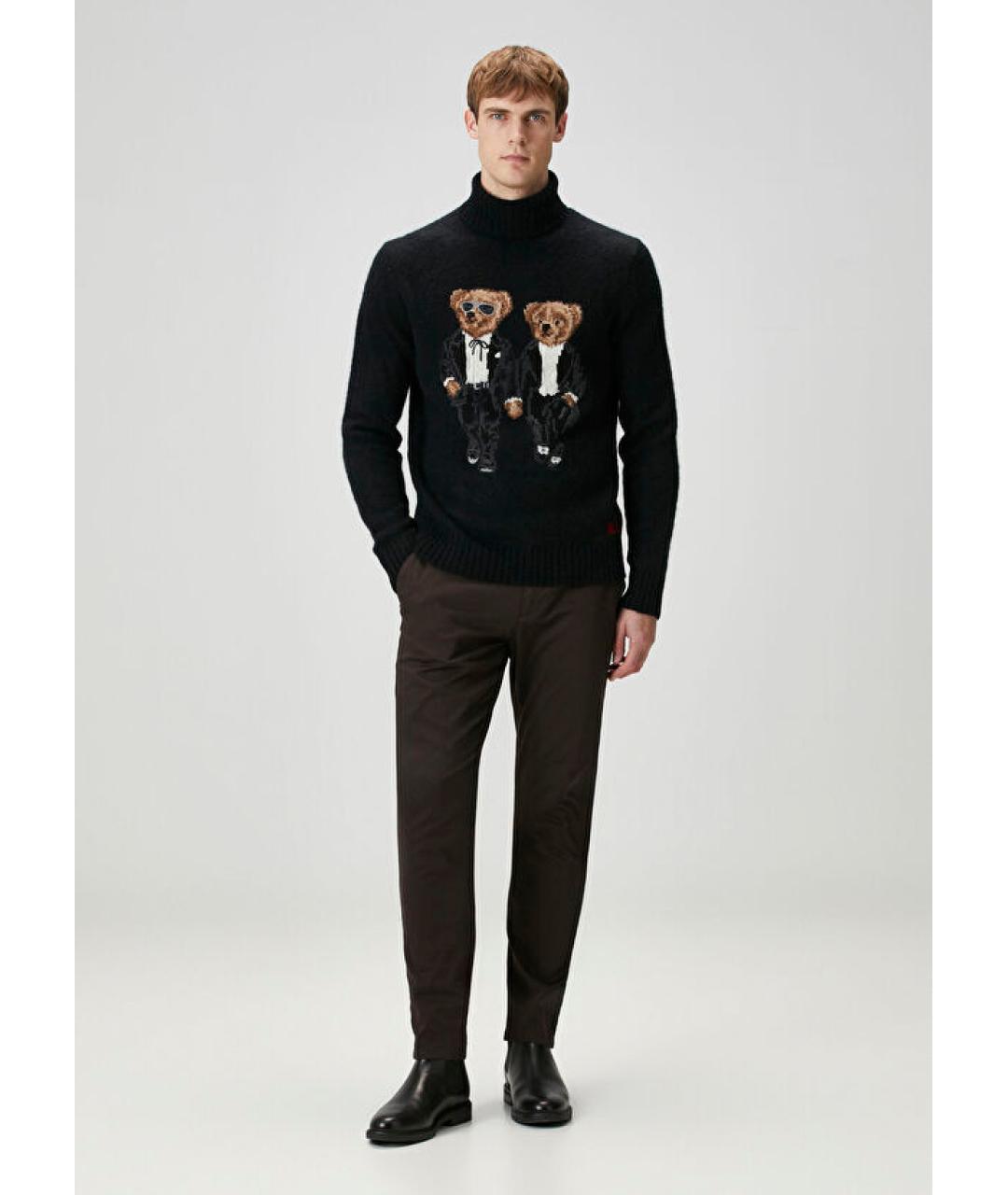 POLO RALPH LAUREN Черный джемпер / свитер, фото 7