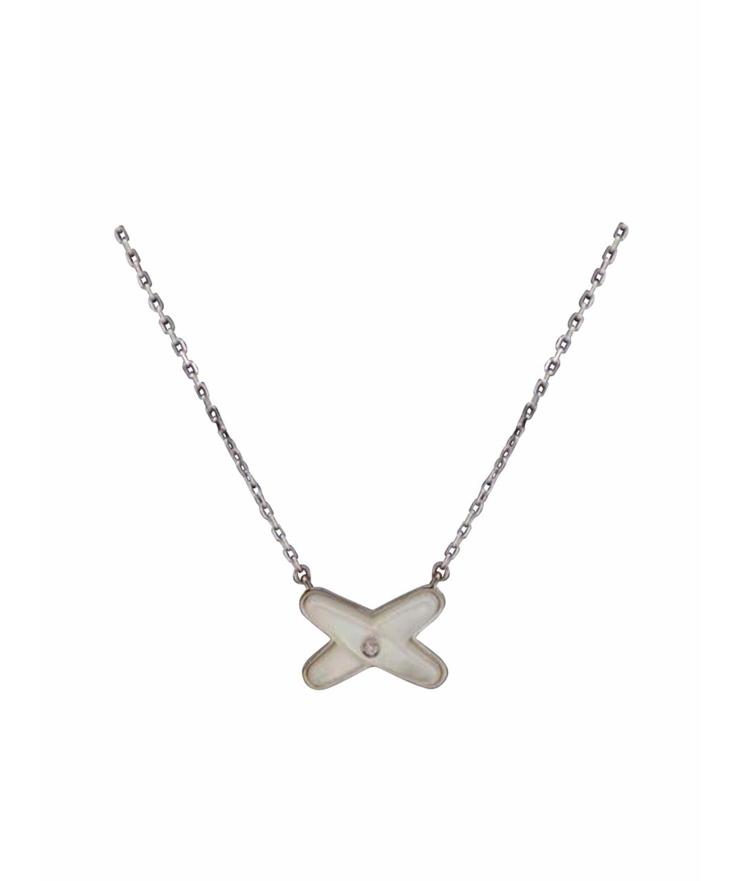CHAUMET Белое колье из белого золота, фото 1
