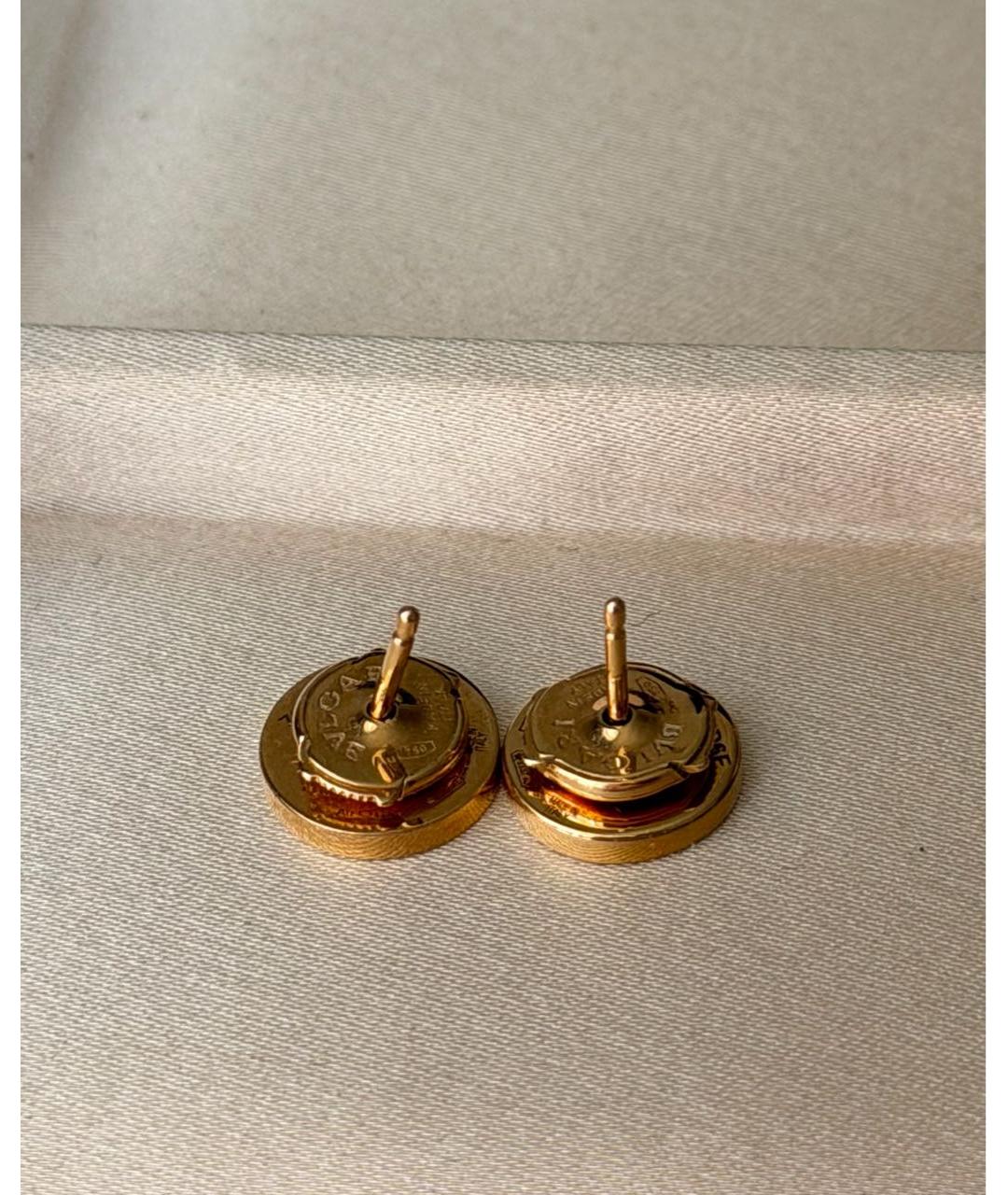 BVLGARI Золотые серьги из розового золота, фото 3