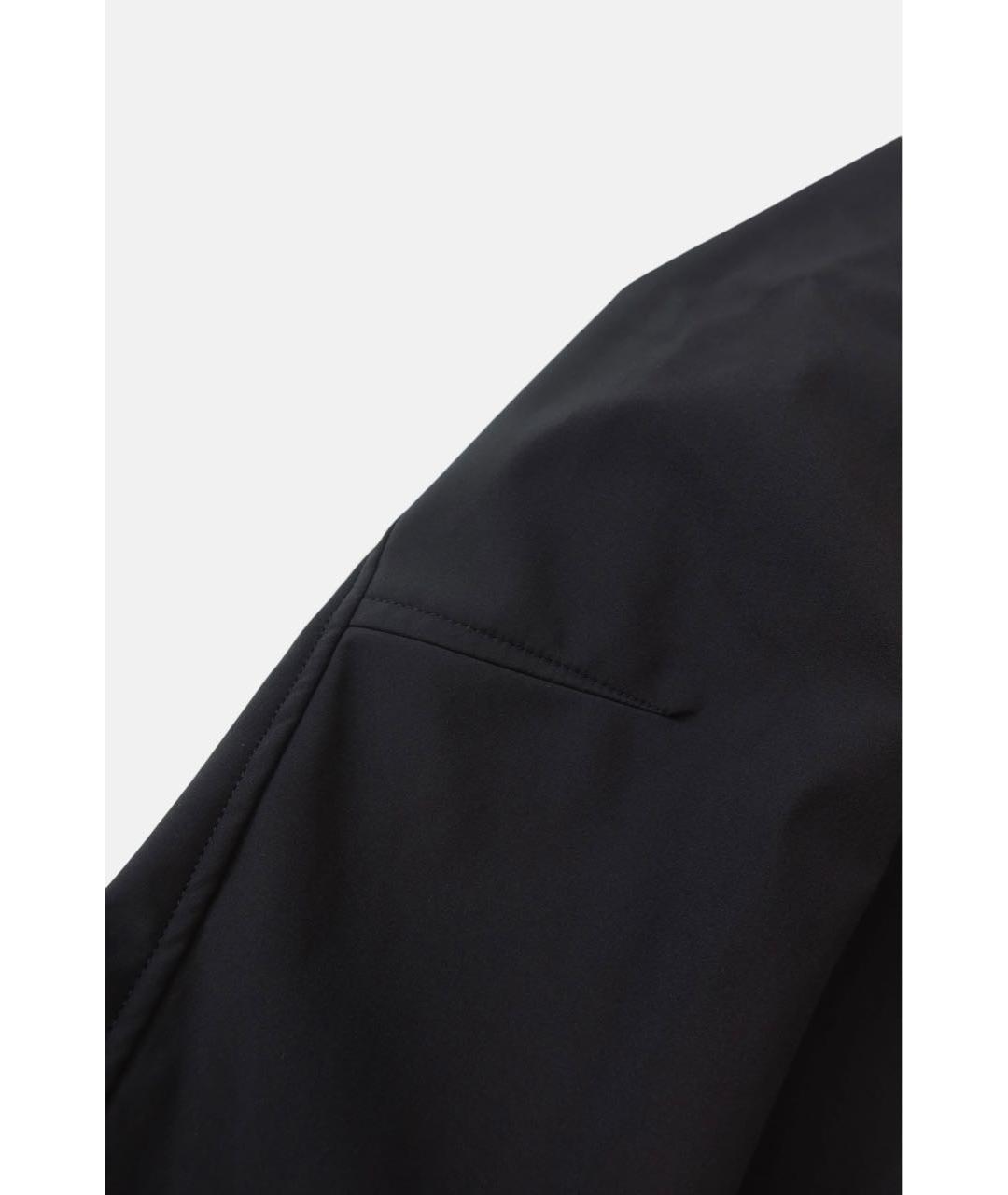 STONE ISLAND Черная полиэстеровая куртка, фото 5