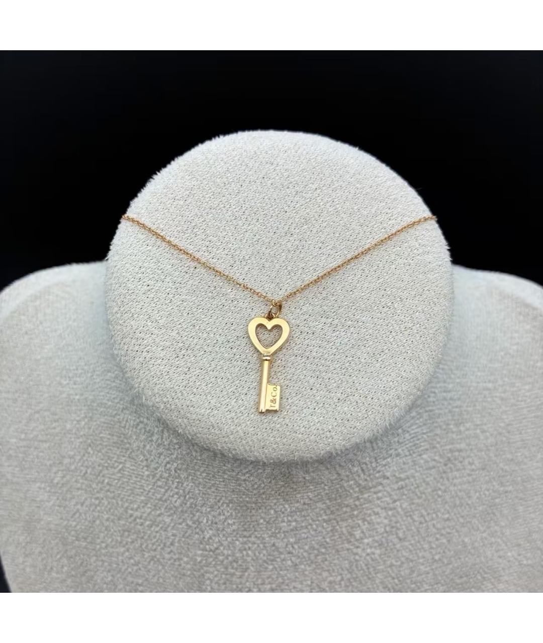 TIFFANY&CO Золотое колье из желтого золота, фото 5