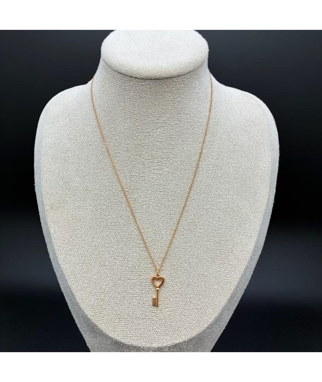 TIFFANY&CO Золотое колье из желтого золота, фото 2
