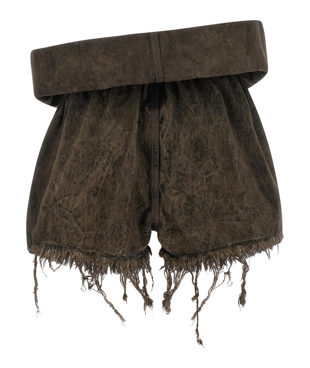 RICK OWENS Мульти хлопковые шорты, фото 2