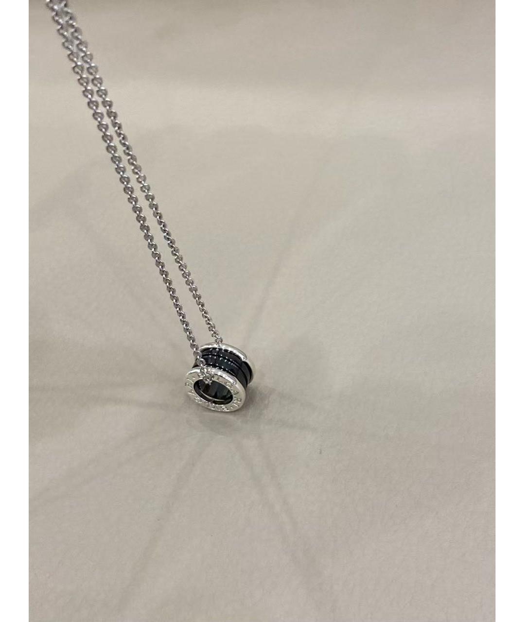 BVLGARI Белое колье из белого золота, фото 2