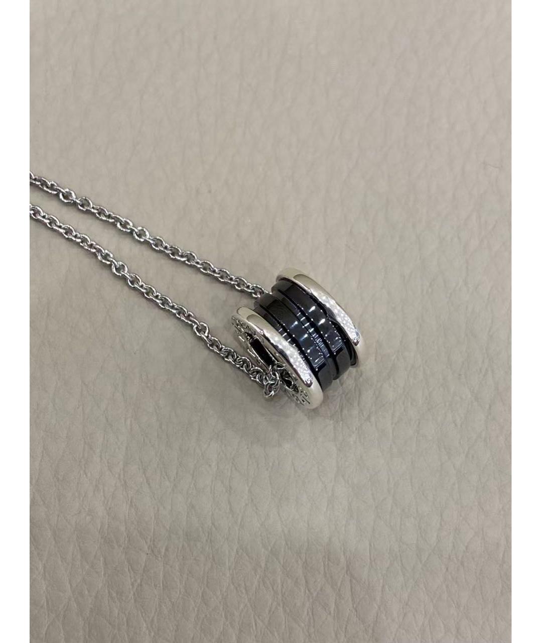 BVLGARI Белое колье из белого золота, фото 3