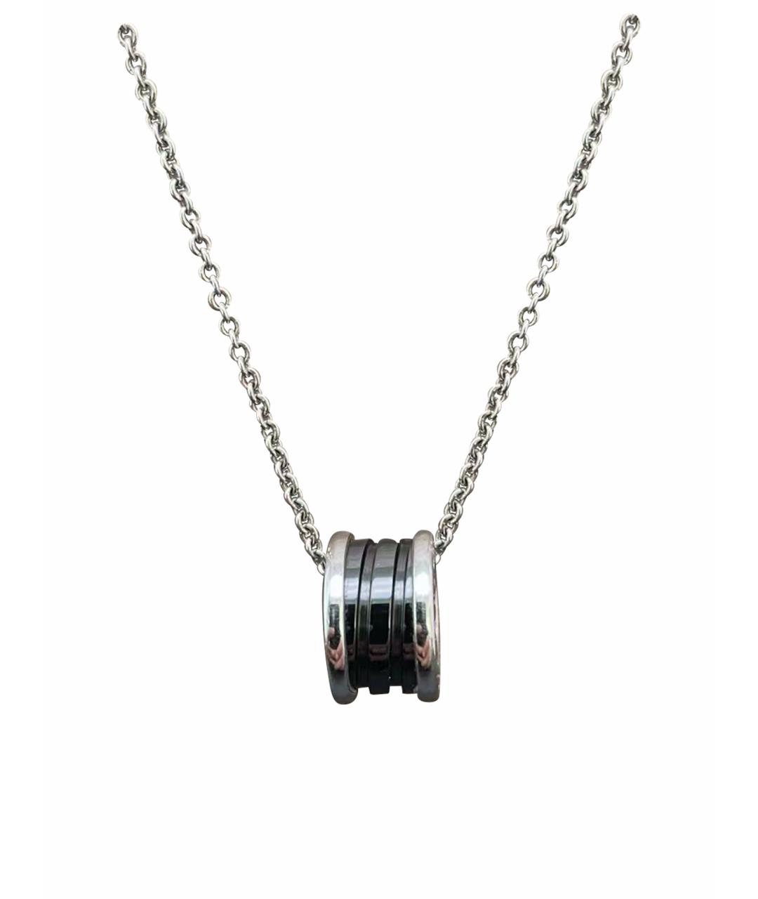BVLGARI Белое колье из белого золота, фото 1