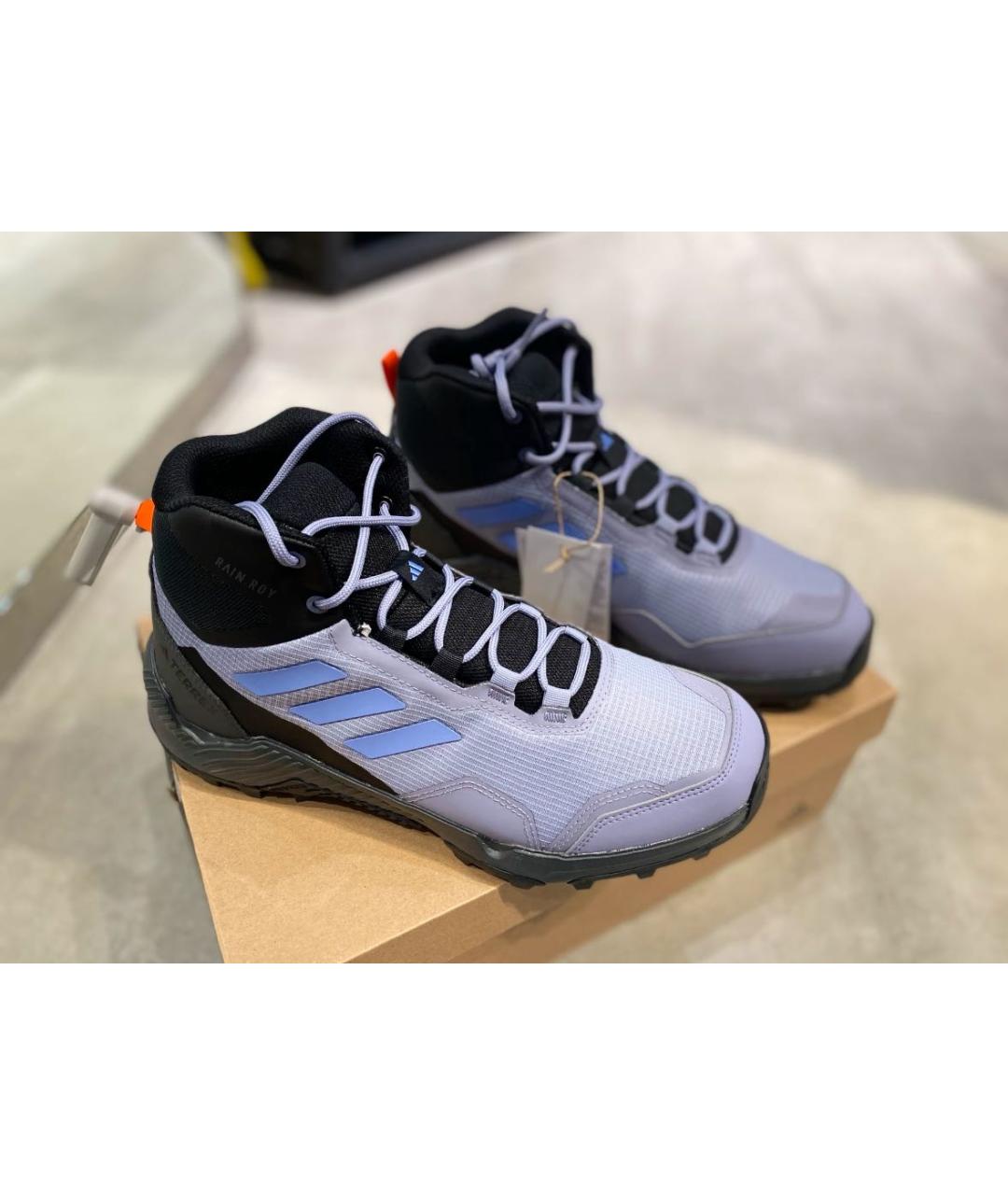 ADIDAS Черные высокие ботинки, фото 6