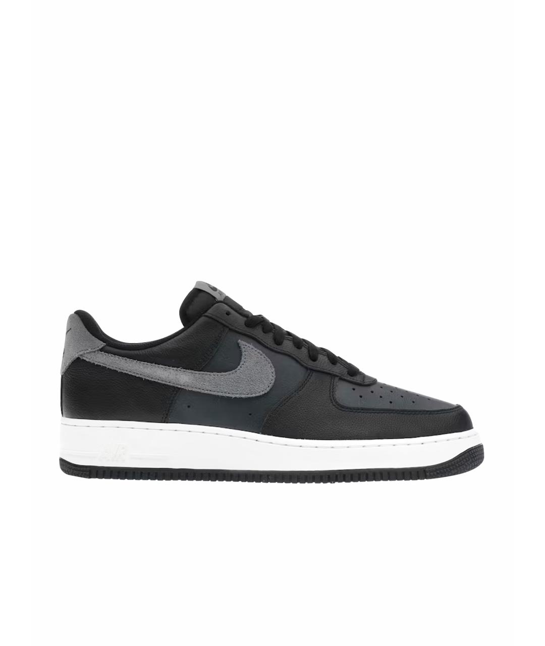 NIKE Черные низкие кроссовки / кеды, фото 1
