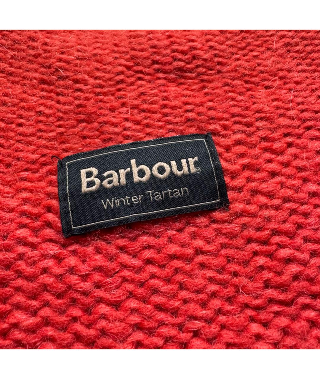 BARBOUR Красный шерстяной джемпер / свитер, фото 3